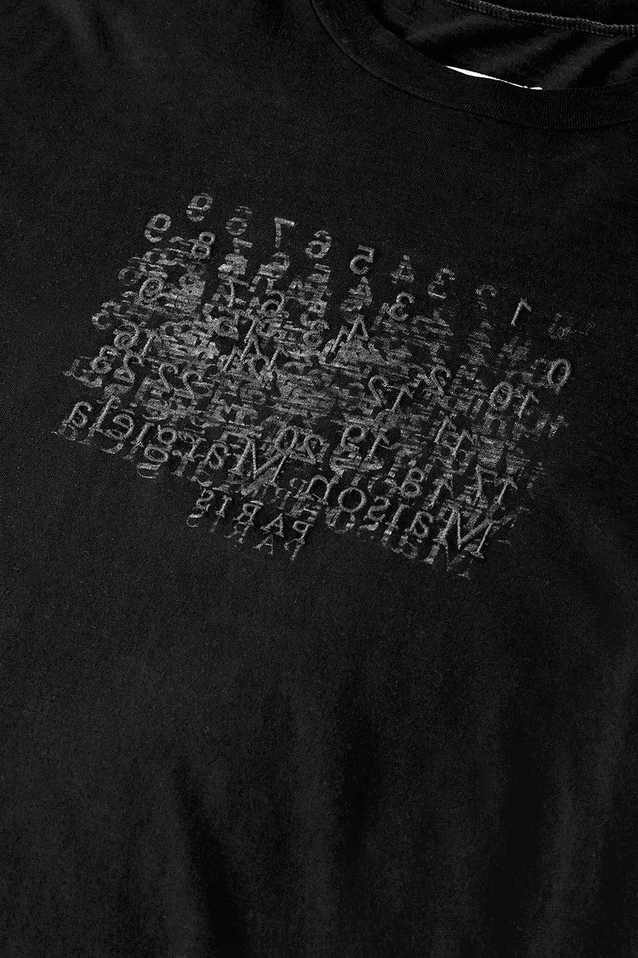Maison Margiela - T-SHIRT NUMERICAL NOIR - LE LABO STORE