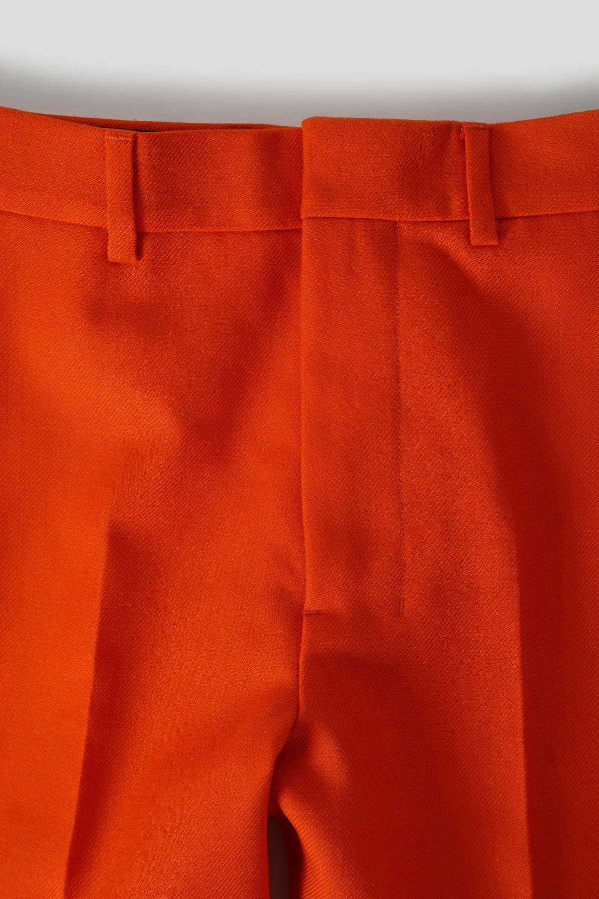 AMI Alexandre Mattiussi: Orange Cigarette Trousers
